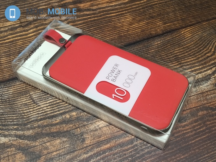 Rombica NEO Electron Red:  Power Bank