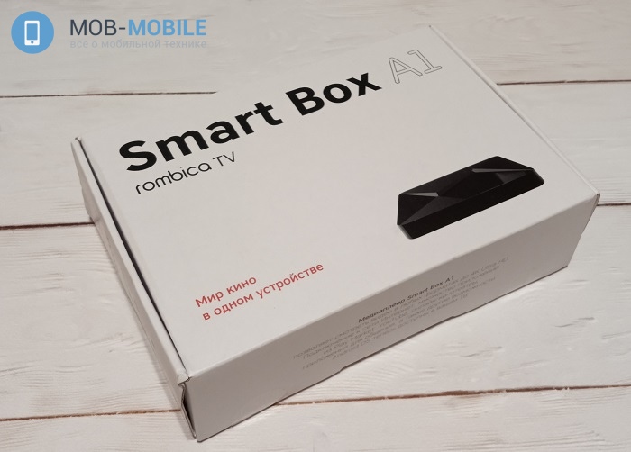 Rombica Smart Box A1:  4K Smart-TV 