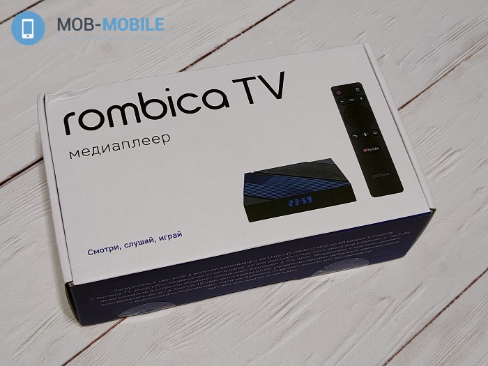 Rombica TV Impact:  4K Smart-TV      